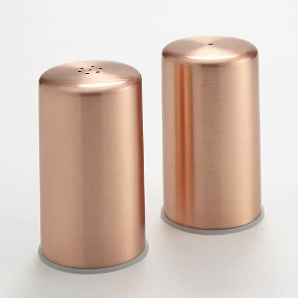 American Metalcraft Copper Stainless Steel Salt And Pepper Shaker Set, 2 Ounce Capacity -- 200 Per Case