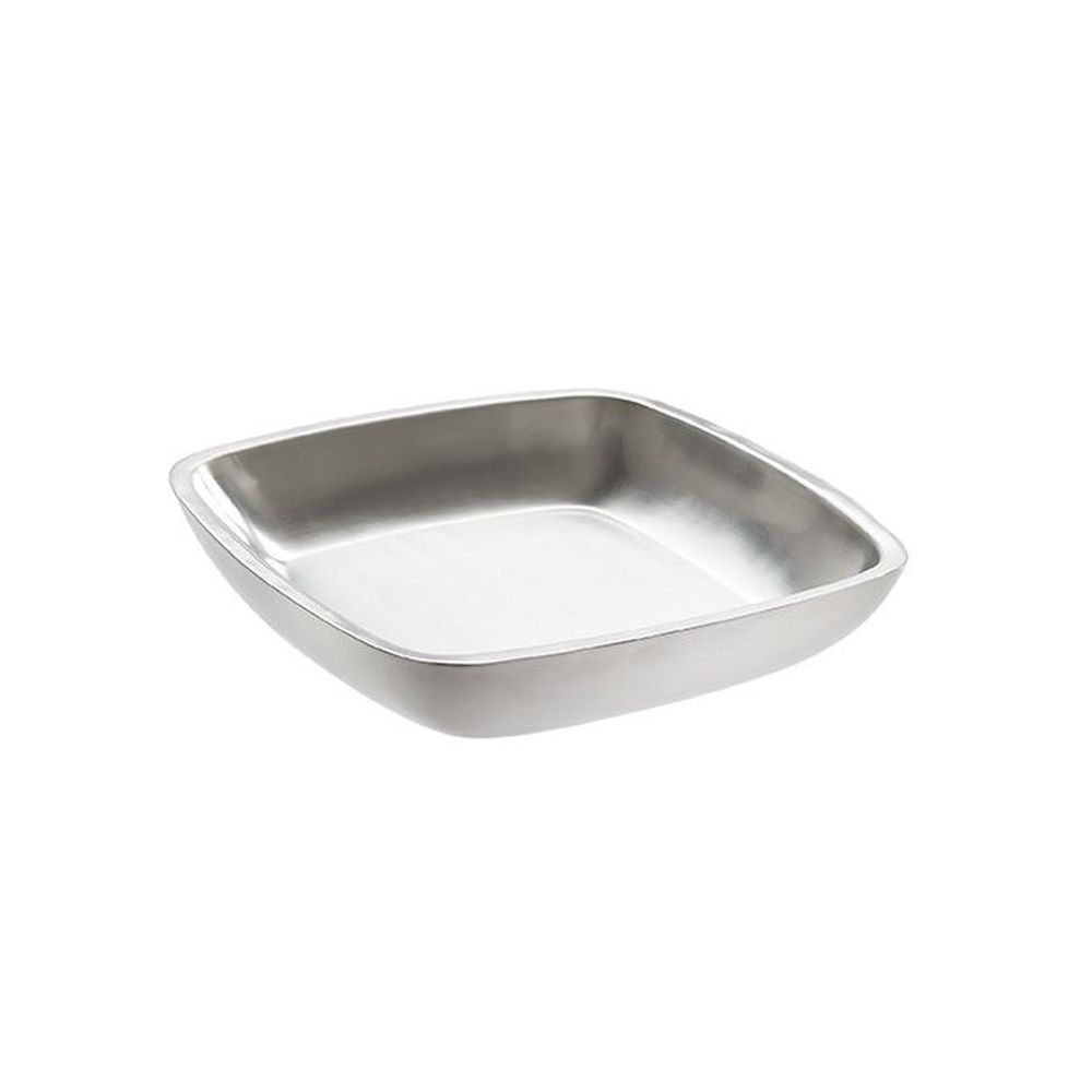 American Metalcraft Silver Satin Stainless Steel Double Wall Seafood Tray, 49 Ounce Capacity -- 4 Per Case