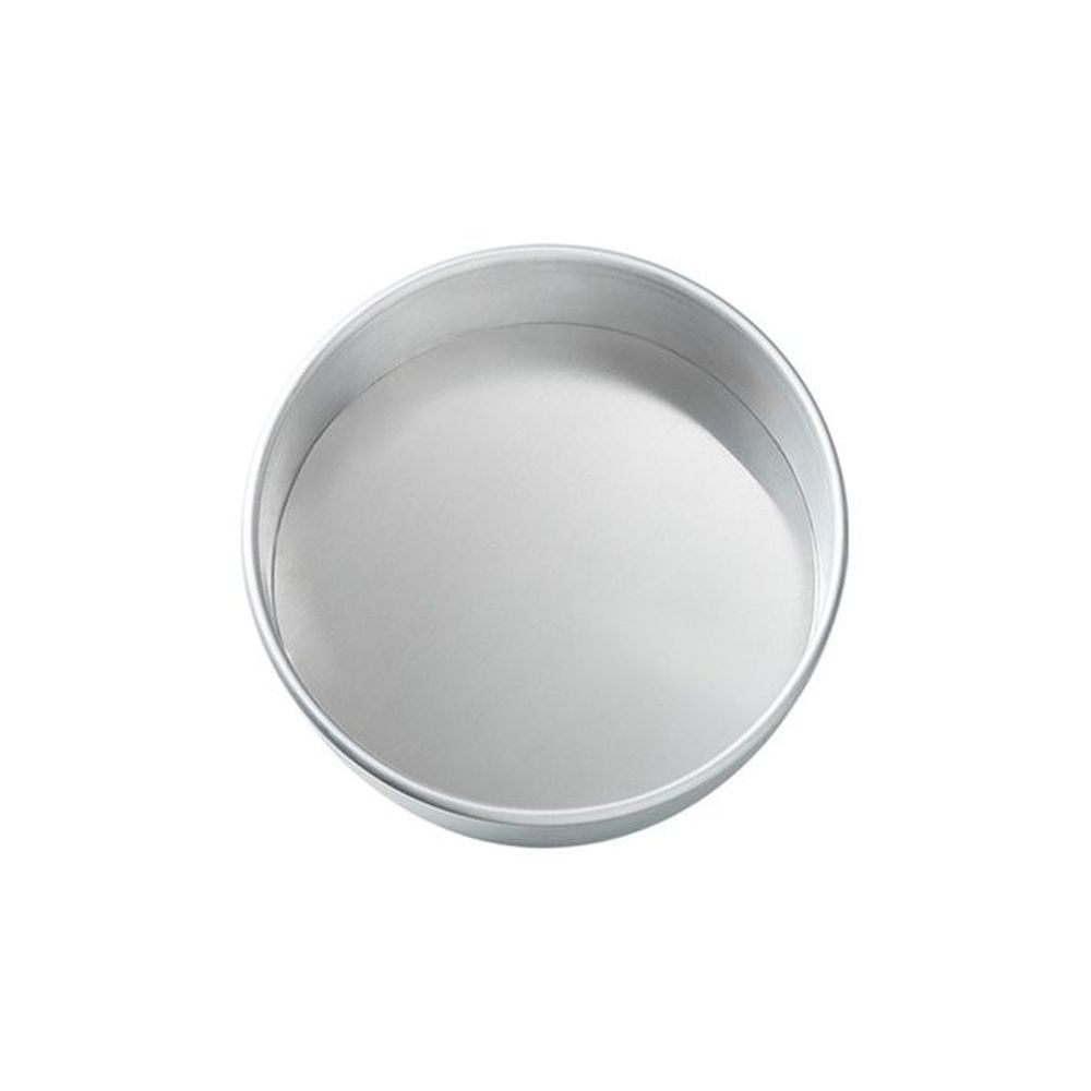 American Metalcraft Ez Release Silver Heavy-duty 14 Gauge Aluminum Round Cake Pan, 7 Inch Dia. X 3 Inch Height -- 12 Per Case
