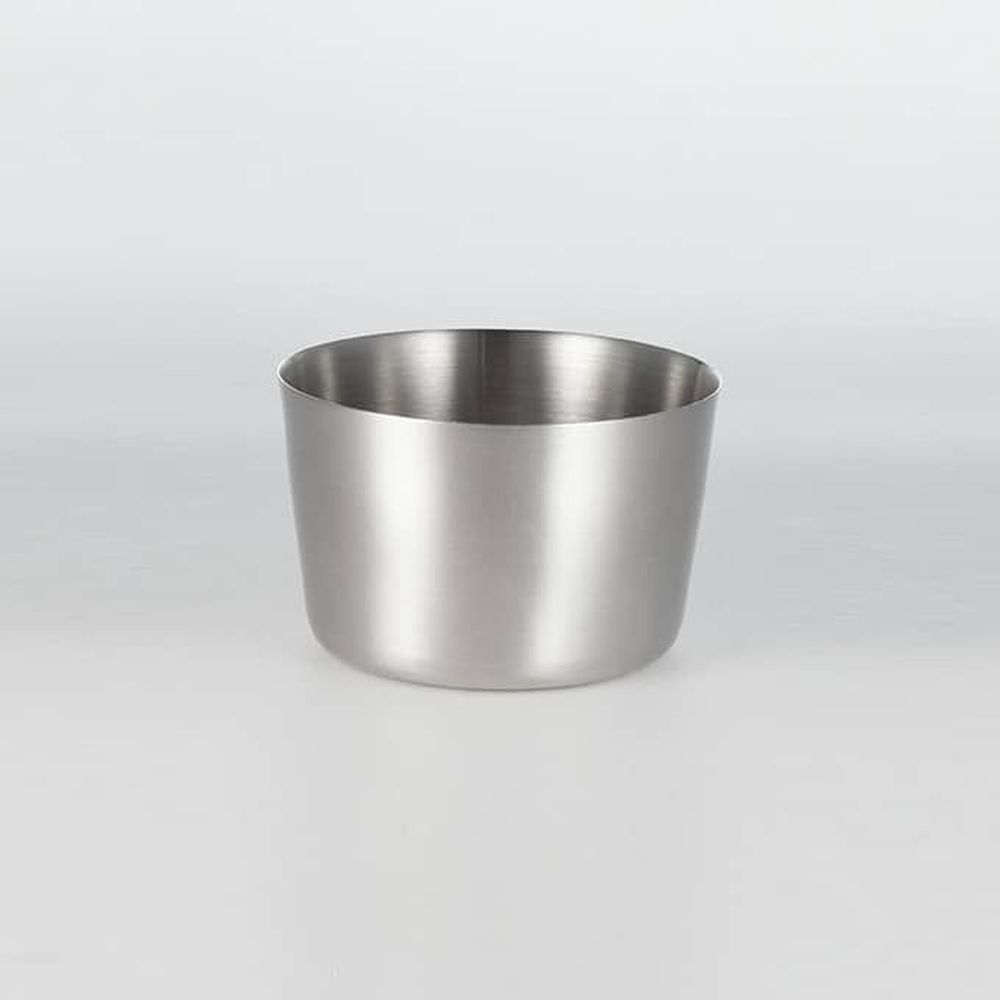 American Metalcraft Silver Stainless Steel Satin Finish Mini Fry Cup, 7 Ounce Capacity -- 72 Per Case