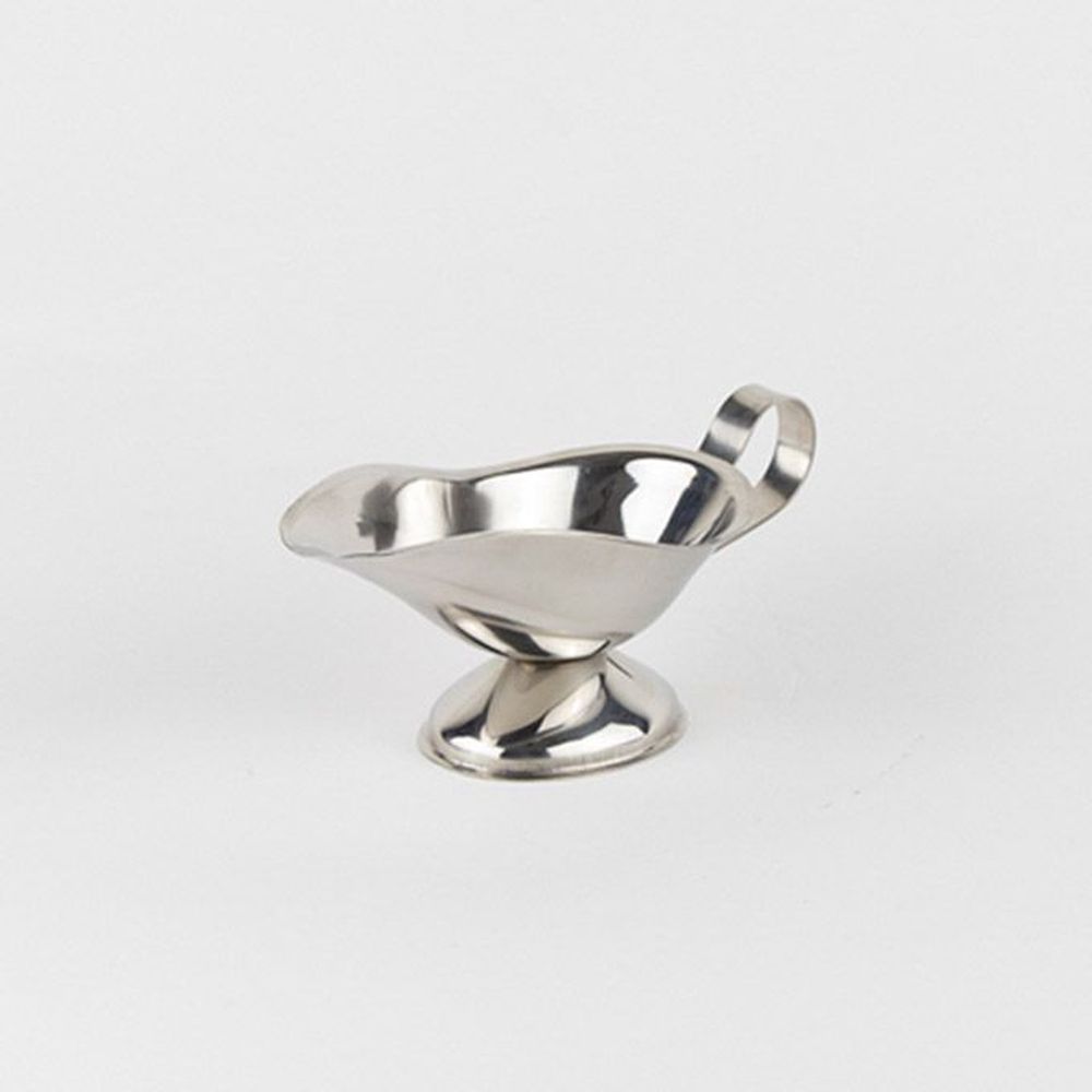 American Metalcraft Silver Stainless Steel Gravy Boat, 10 Ounce Capacity -- 36 Per Case