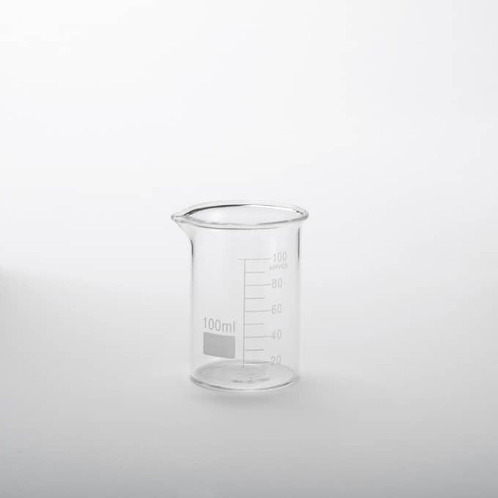 American Metalcraft The Chemistry Collection Clear Glass Beaker, 3-1/2 Ounce Capacity -- 96 Per Case