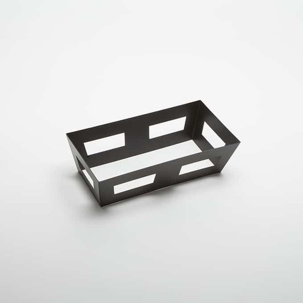 American Metalcraft Black Twilight Collection Stainless Steel Half-size Crate Griddle Stand, 16 X 8 X 4-1/2 Inch -- 4 Per Case