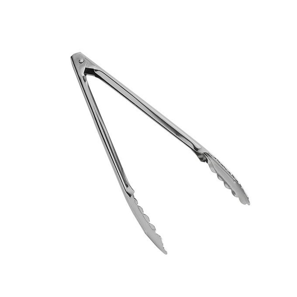 American Metalcraft Silver Stainless Steel Extra Heavy-duty Utility Tongs, 12 Inch Length -- 72 Per Case