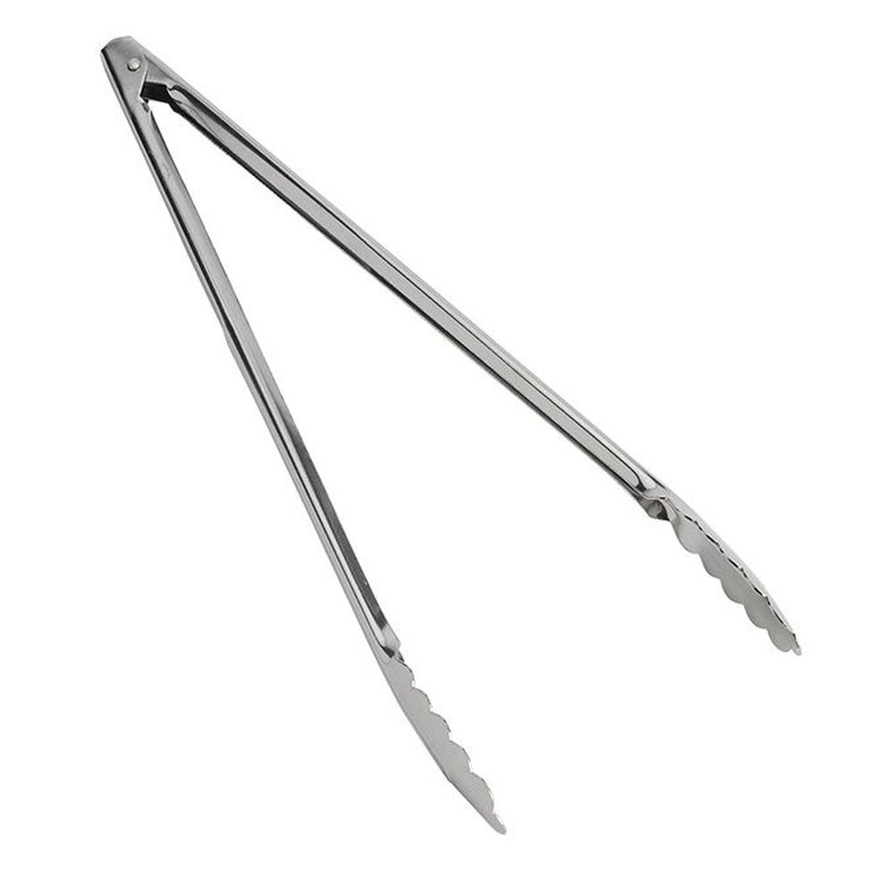 American Metalcraft Silver Stainless Steel Extra Heavy-duty Utility Tongs, 16 Inch Length -- 72 Per Case