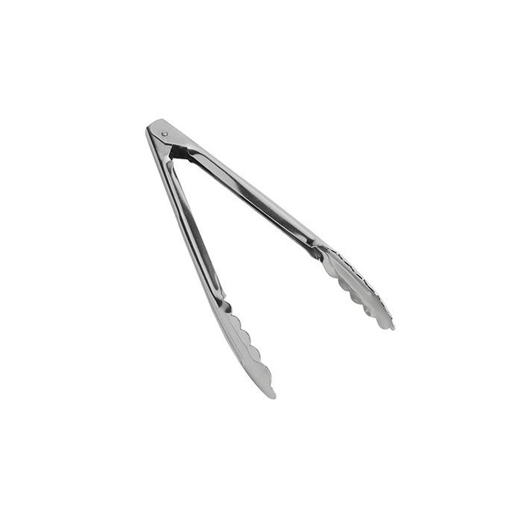 American Metalcraft Silver Stainless Steel Extra Heavy-duty Utility Tongs, 10 Inch Length -- 72 Per Case