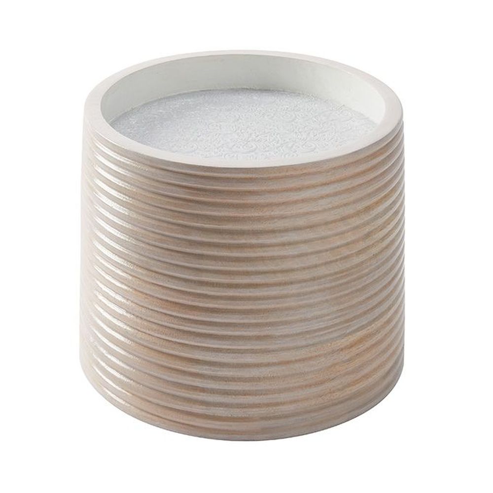 American Metalcraft Hampton Collection Sun-bleached Mango Wood Base For Juice6 And Juice7 Stacking Juice Dispenser, 11 Inch Dia. X 7-3/4 Inch Height -- 2 Per Case