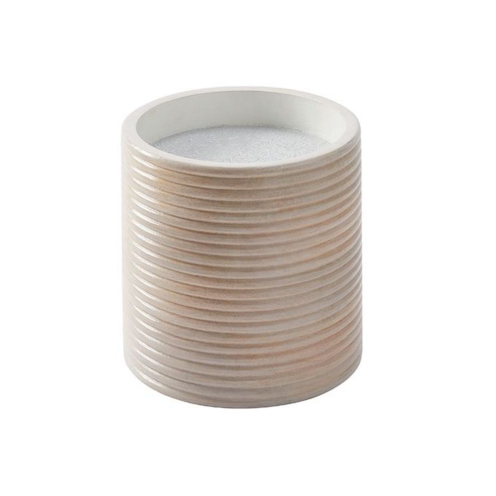 American Metalcraft Hampton Collection Sun-bleached Mango Wood Base For Juice3 And Juice4 Juice Dispenser, 8 Inch Dia. X 7-3/4 Inch Height -- 4 Per Case