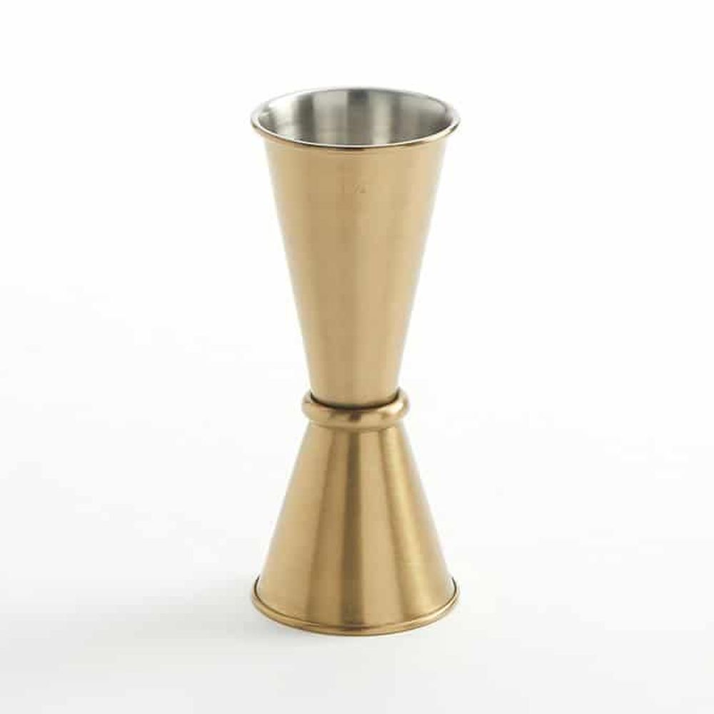 American Metalcraft Gold Stainless Steel Japanese-style Jigger, 1 X 1-1/2 Ounce Capacity -- 288 Per Case