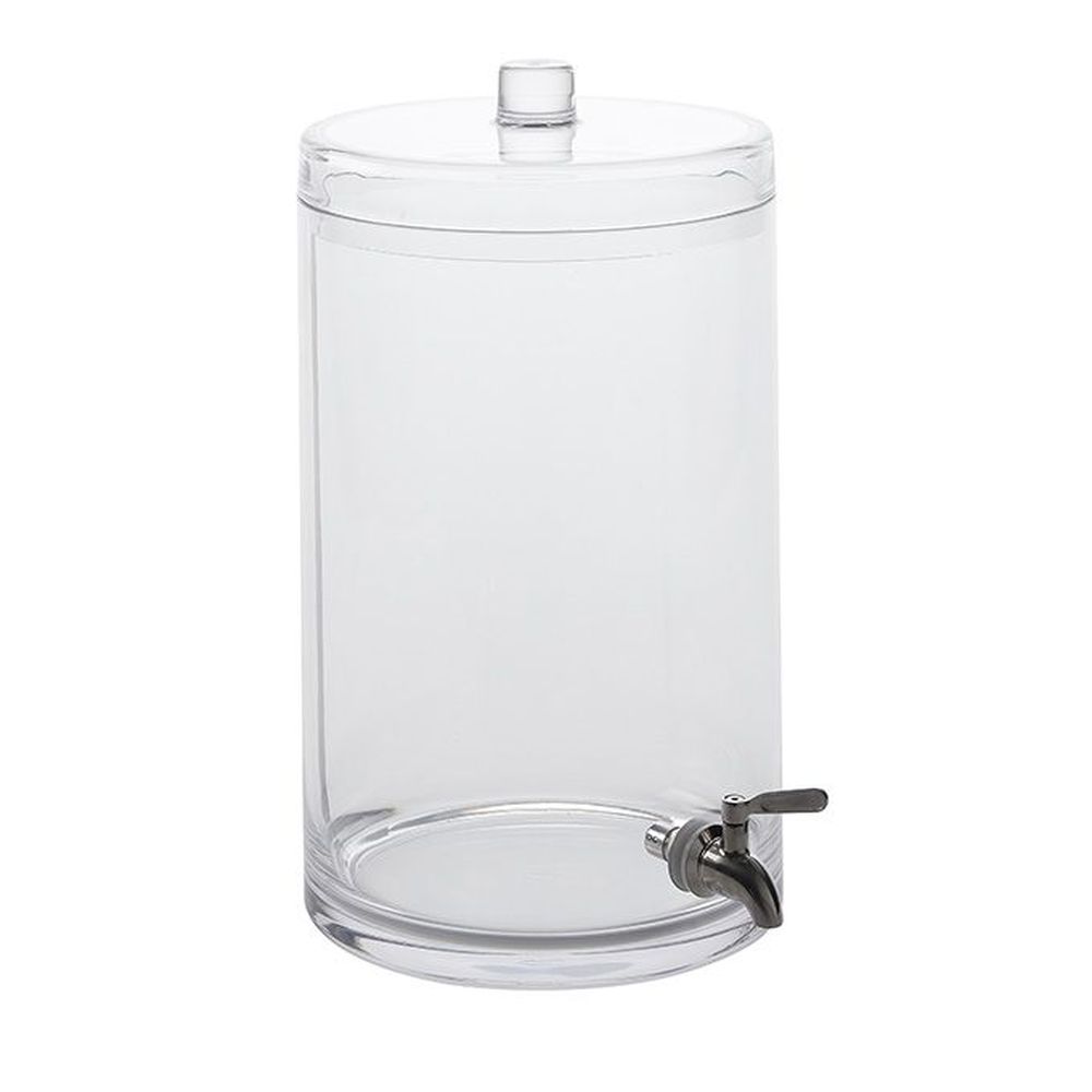 American Metalcraft Clear Polycarbonate Replacement Lower Body Juice Dispenser With Lid For Juice6 Dispenser, 15 Quart Capacity -- 4 Per Case