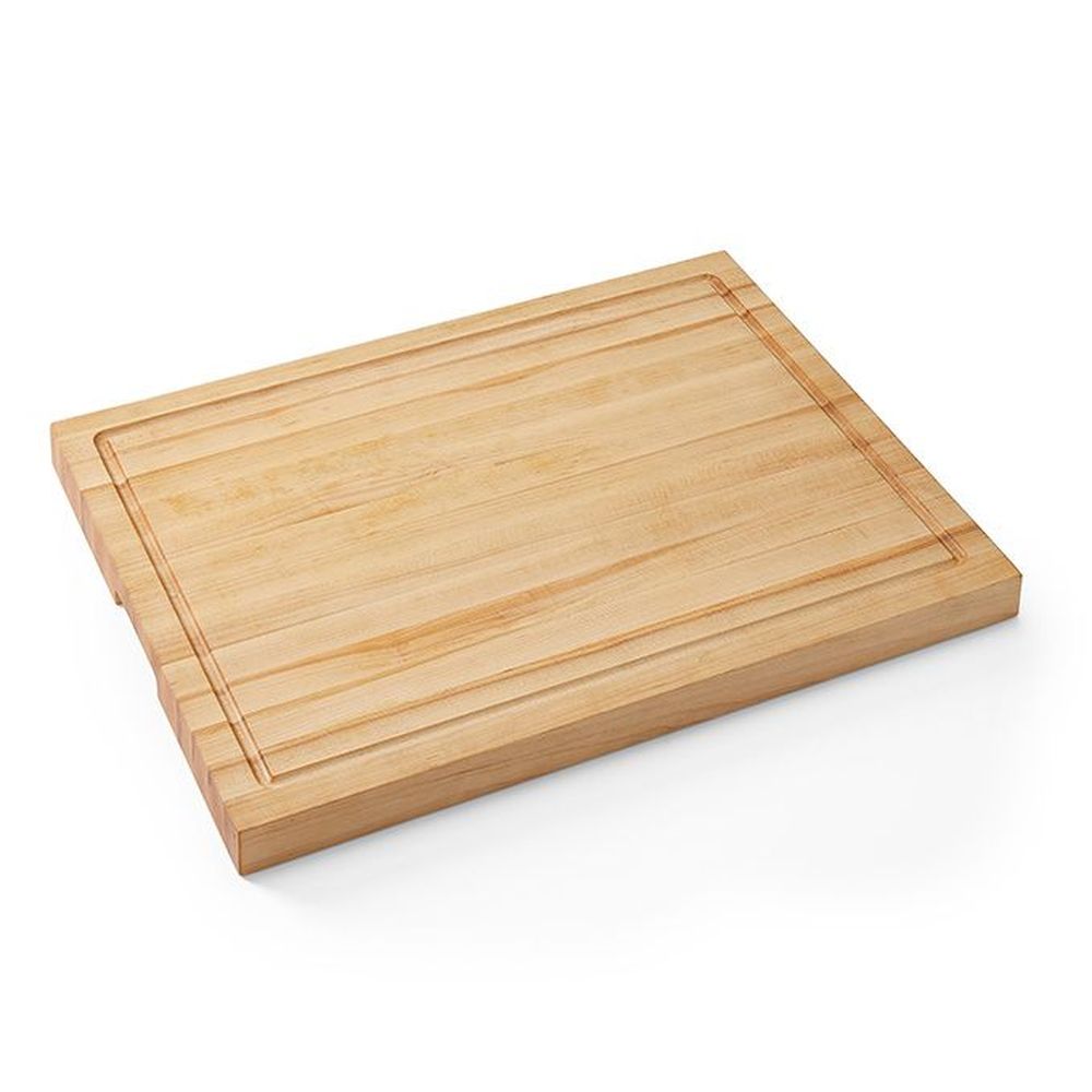 American Metalcraft Brown Maple Wood Edge-grain Cutting Board, 24 X 18 X 1-1/2 Inch -- 2 Per Case
