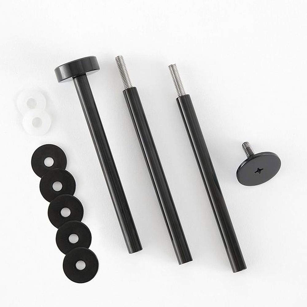 American Metalcraft Lift Collection Black Stainless Steel Replacement Rod For Tiered Stand -- 40 Per Case