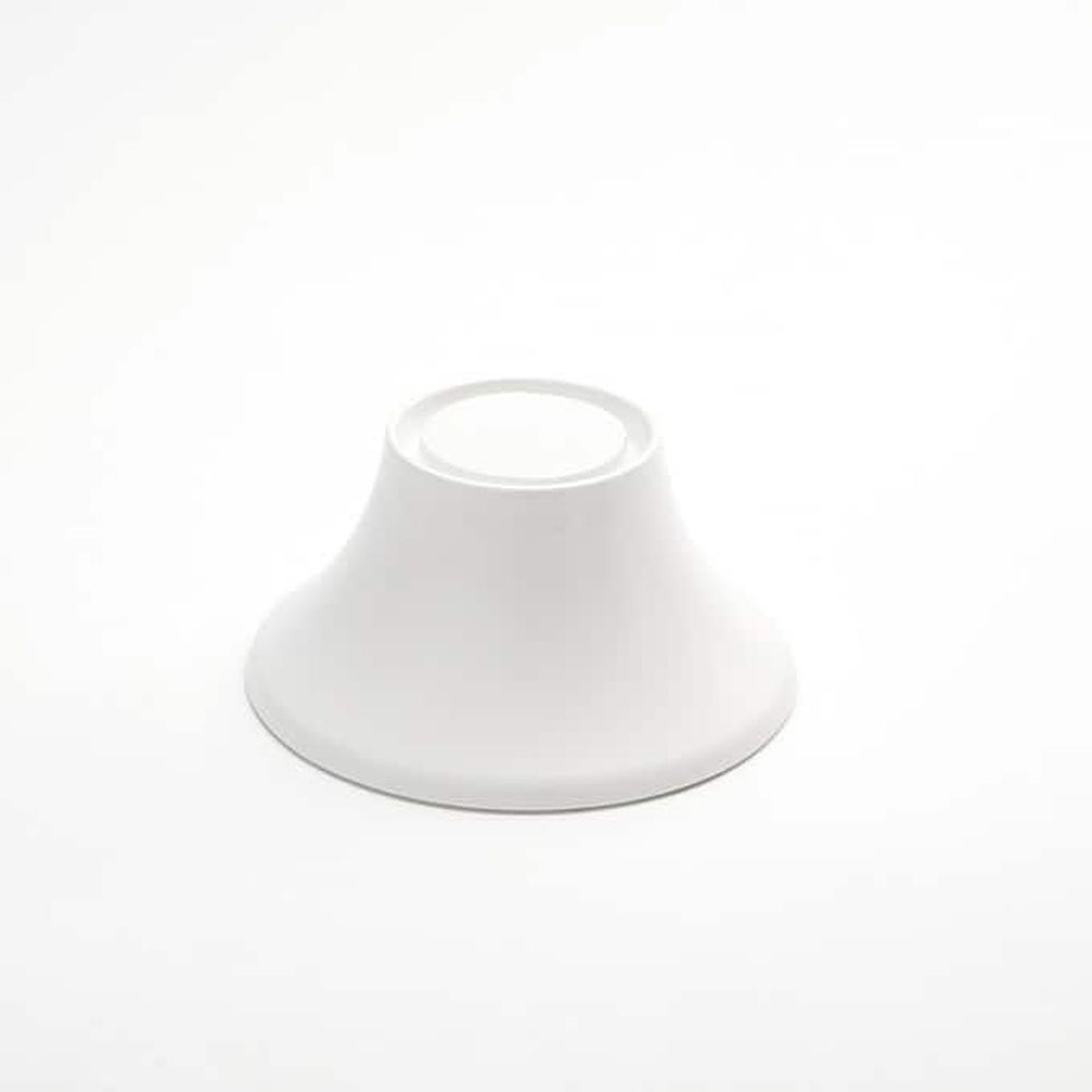 American Metalcraft Lift Collection White Melamine Pedestal, 6-1/2 Inch Dia. X 3-1/4 Inch Height -- 48 Per Case