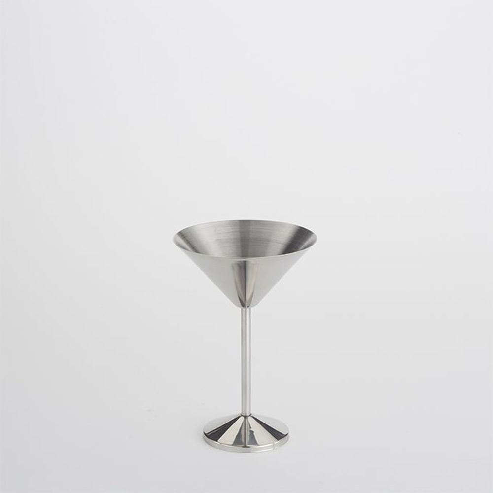 American Metalcraft Silver Stainless Steel Martini Glass Server, 12 Ounce Capacity -- 24 Per Case