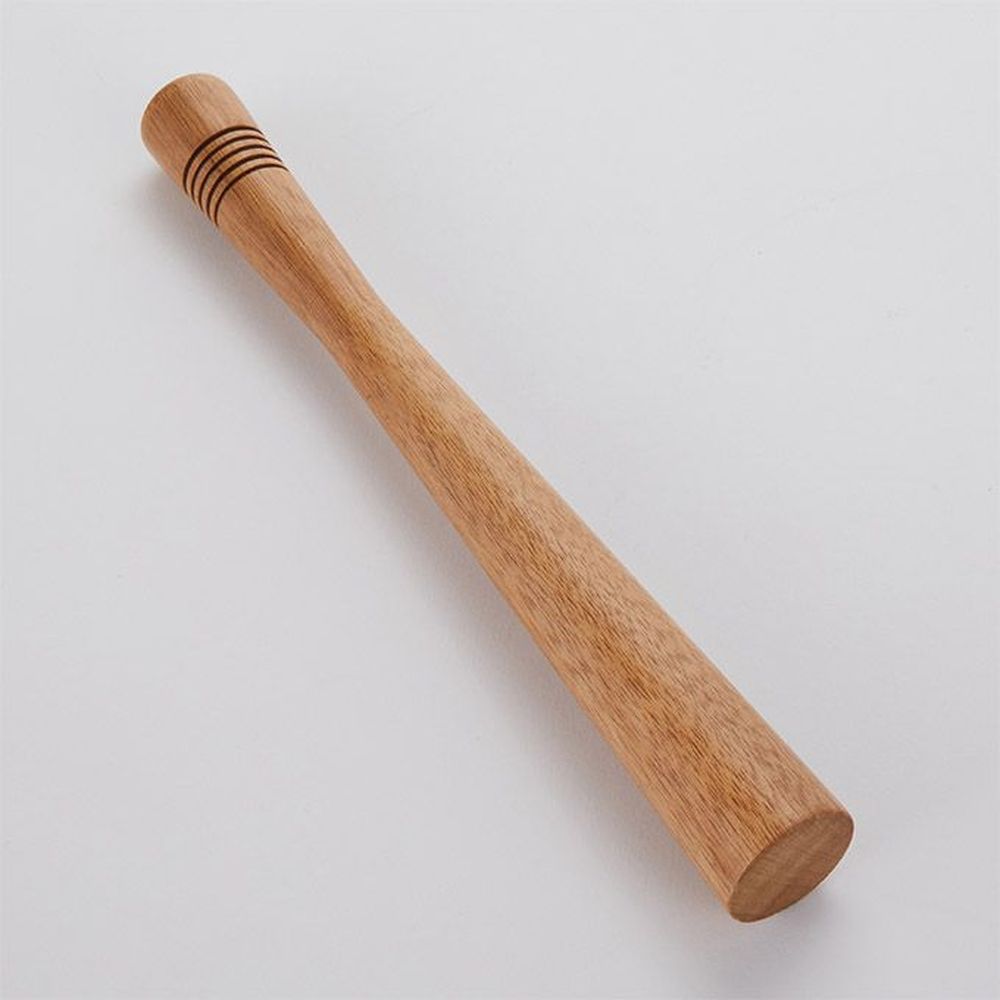 American Metalcraft Brown Acacia Wood Muddler, 10 Inch Length X 1-1/4 Inch Width -- 80 Per Case