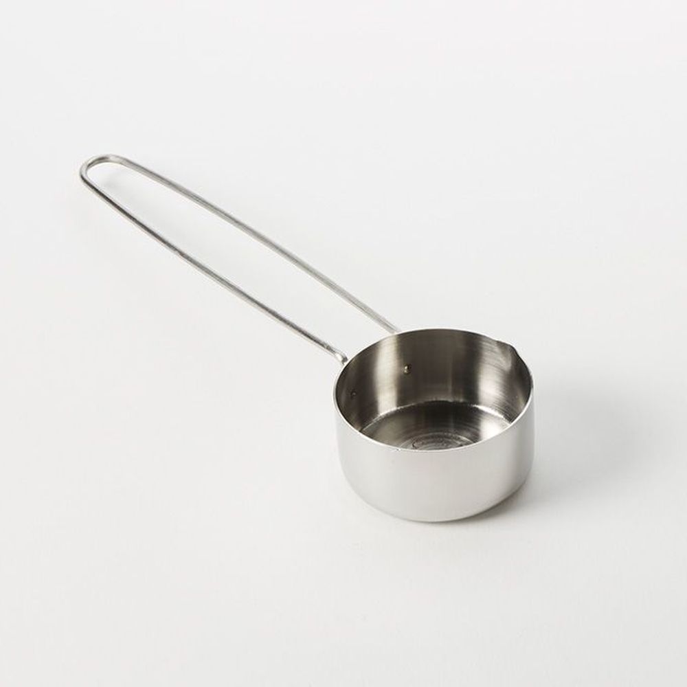 American Metalcraft Silver Stainless Steel Long-handled 1/3 Cup Measuring Cup With 6 Inch Wire Handle, 8 1/2 Inch Overall Length -- 72 Per Case