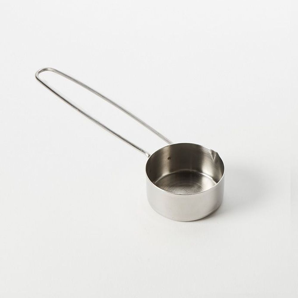 American Metalcraft Silver Stainless Steel Long-handled 1/4 Cup Measuring Cup With 6 Inch Wire Handle, 8 1/8 Inch Overall Length -- 144 Per Case