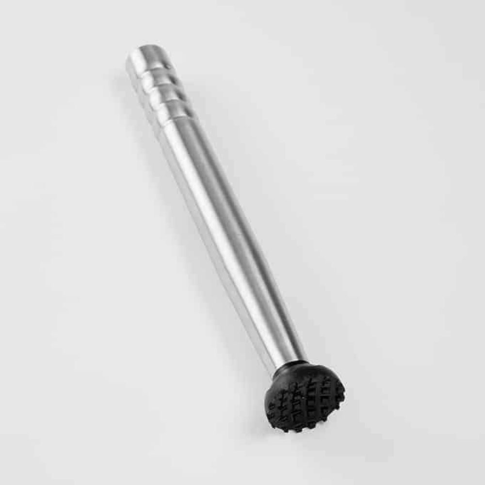 American Metalcraft Silver Stainless Steel Muddler, 10 Inch Length -- 48 Per Case