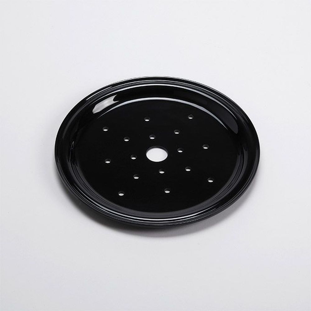 American Metalcraft Black Melamine Seafood Drip Tray, 9-3/8 Inch Dia. X 5/8 Inch Height -- 48 Per Case