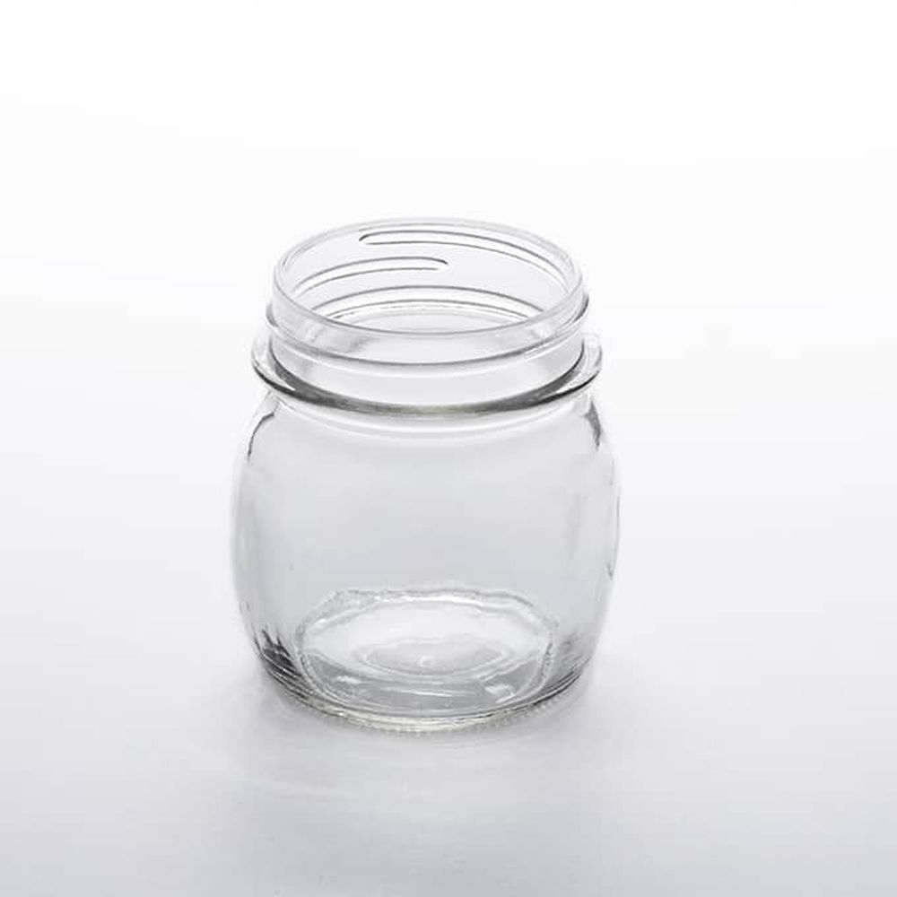 American Metalcraft Clear Glass Mason Jar, 8.5 Ounce Capacity -- 36 Per Case