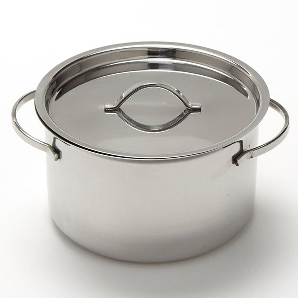 American Metalcraft Silver Stainless Steel Mini Pot With Lid, 24 Ounce Capacity -- 24 Per Case