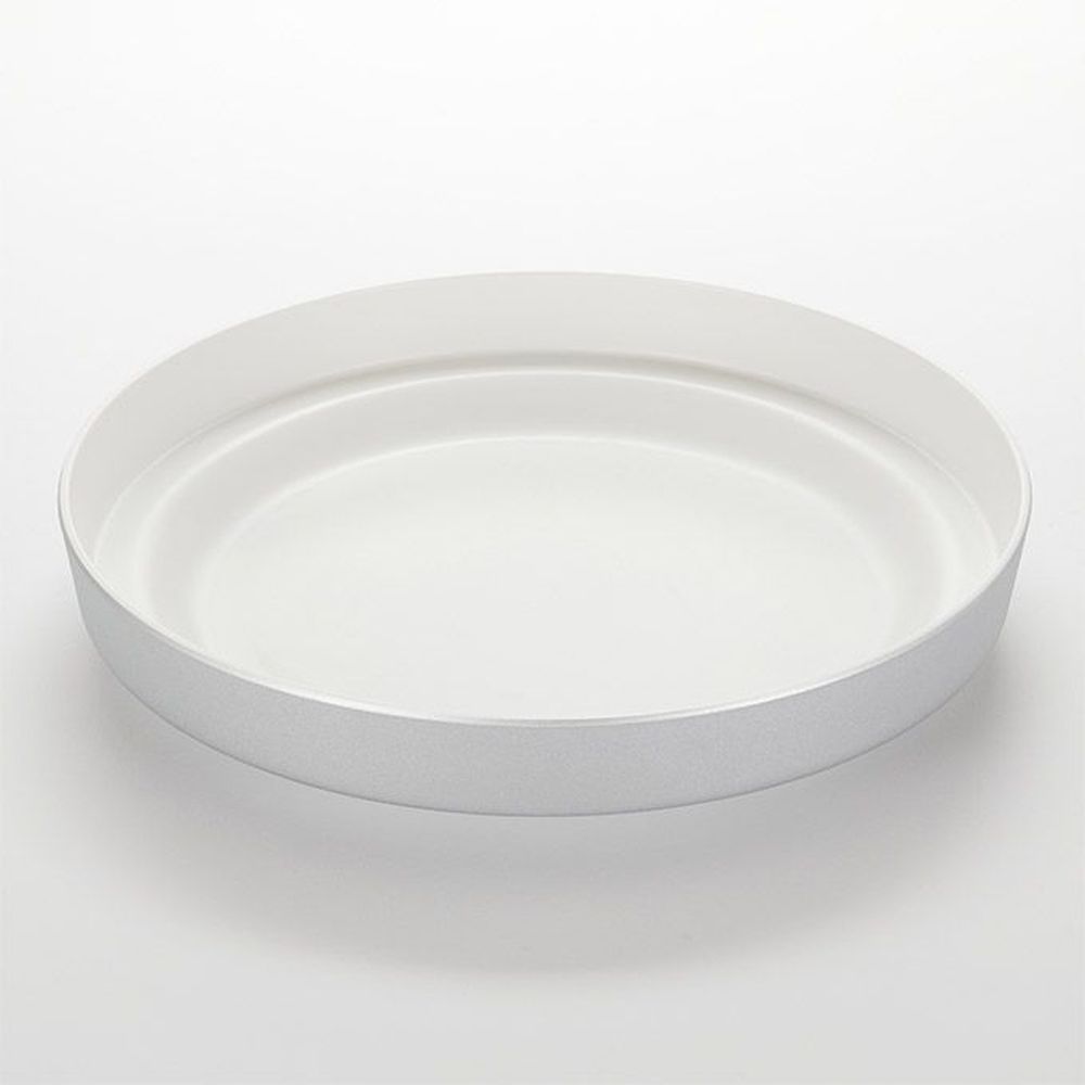 American Metalcraft Silver Melamine Seafood Tray, 110 Ounce Capacity -- 12 Per Case
