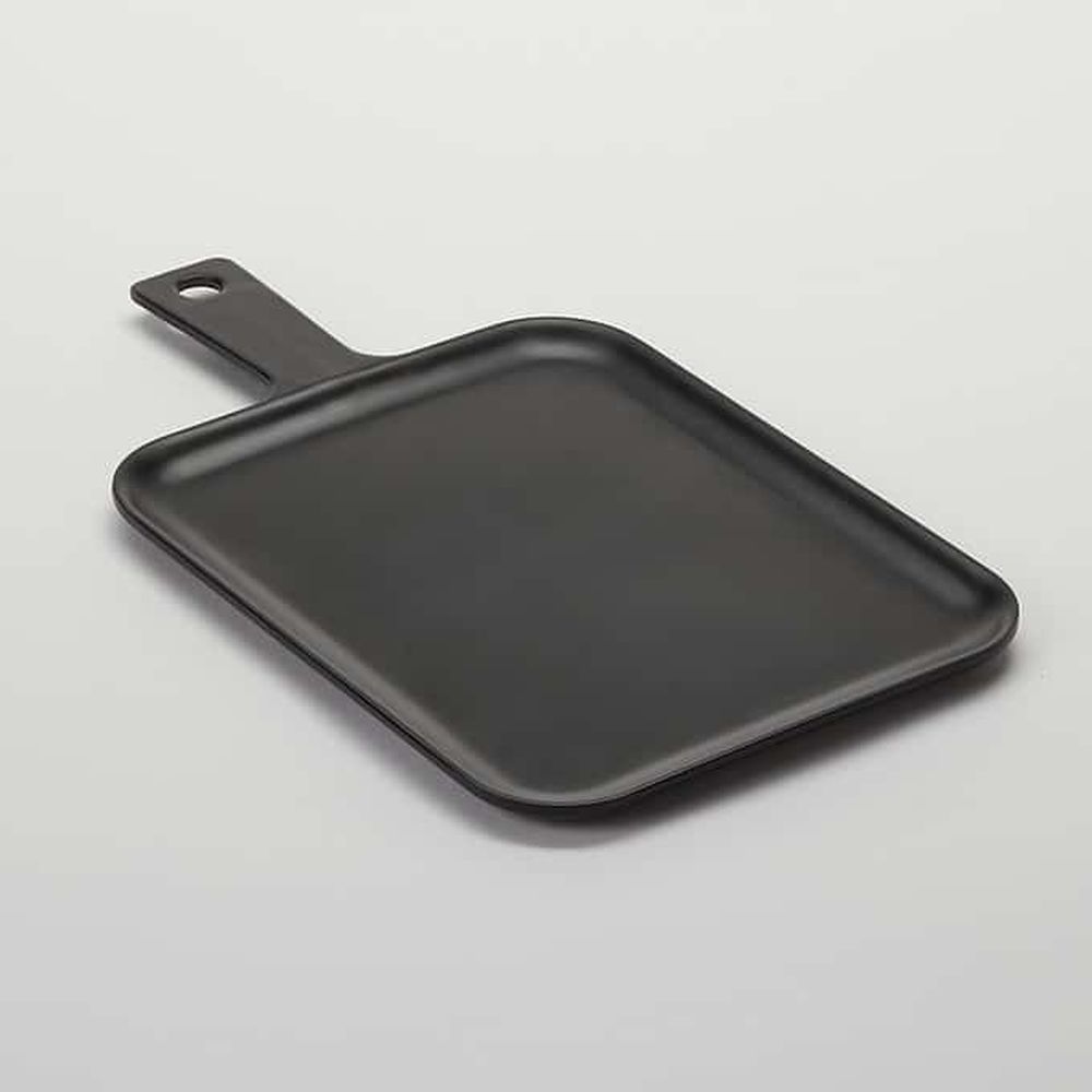 American Metalcraft Black Melamine Cast Iron Finish Serving Peel, 9-1/8 X 7-3/8 X 1/2 Inch -- 36 Per Case