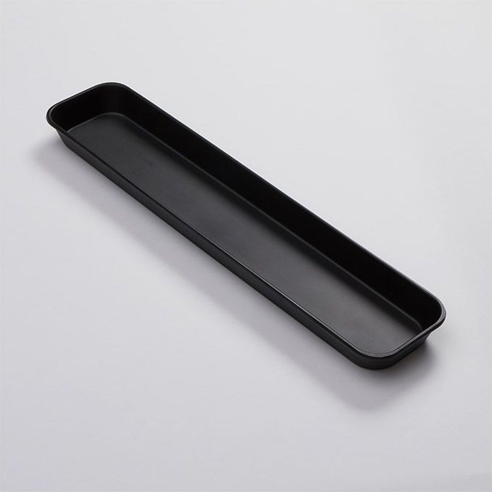 American Metalcraft Black Melamine Rectangular Market Tray, 150 Ounce Capacity -- 12 Per Case