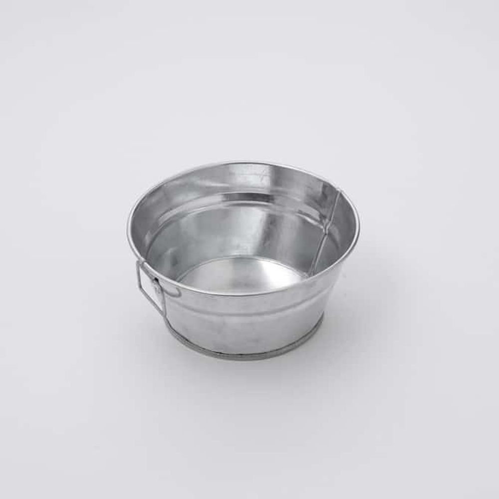 American Metalcraft Silver Galvanized Steel Tub, 27 Ounce Capacity -- 24 Per Case