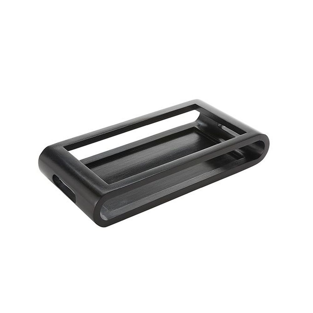 American Metalcraft Espresso Mango Wood Serving Tray, 17-1/4 X 8-1/2 X 3 Inch -- 6 Per Case