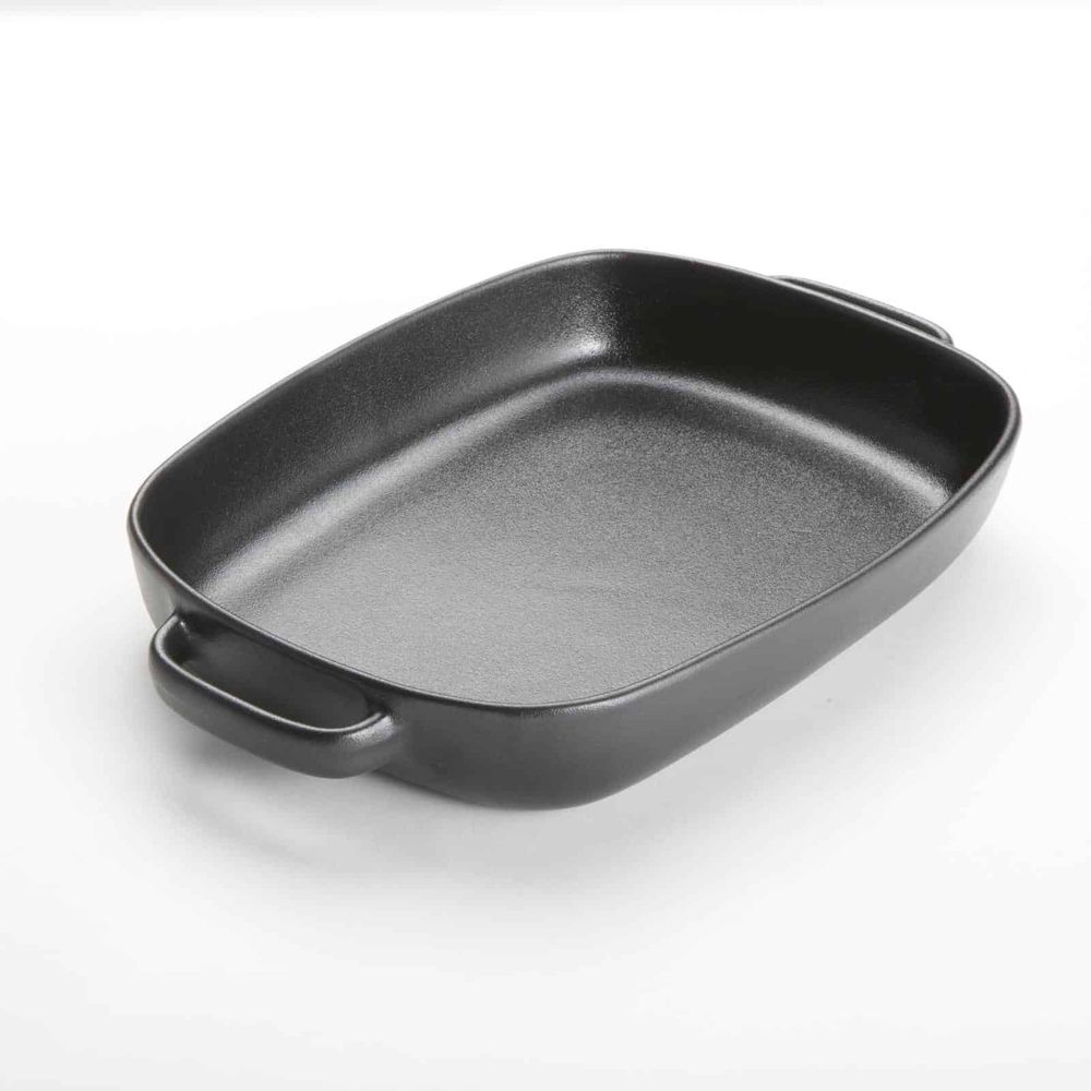 American Metalcraft Black Matte Finish Porcelain Casserole, 64 Ounce Capacity -- 6 Per Case