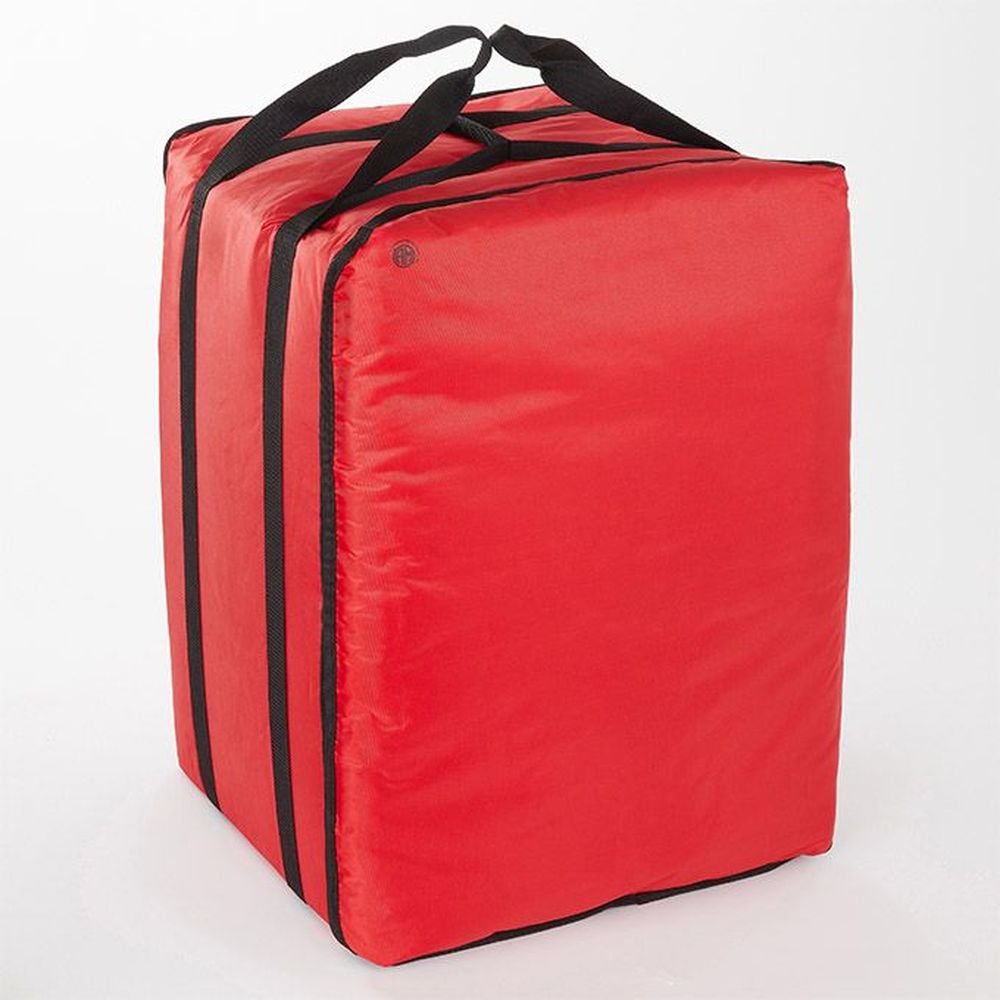 American Metalcraft Red Nylon Pizza Delivery Bag, 19 X 19 X 27 Inch -- 6 Per Case