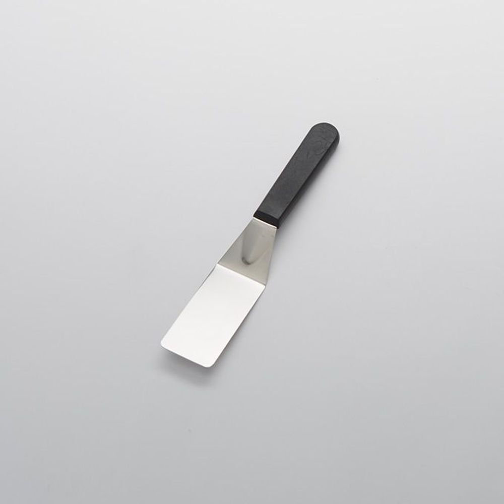 American Metalcraft Silver Stainless Steel Heavy Duty Turner With Black Plastic Handle, 10 Inch Overall Length -- 120 Per Case
