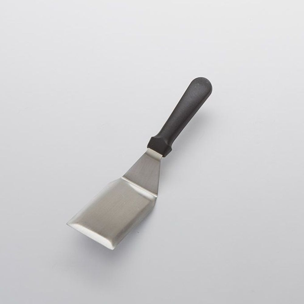 American Metalcraft Silver Stainless Steel Heavy Duty Hamburger Turner With 5 X 3 Inch Black Plastic Handle, 11-5/8 Inch Overall Length -- 72 Per Case