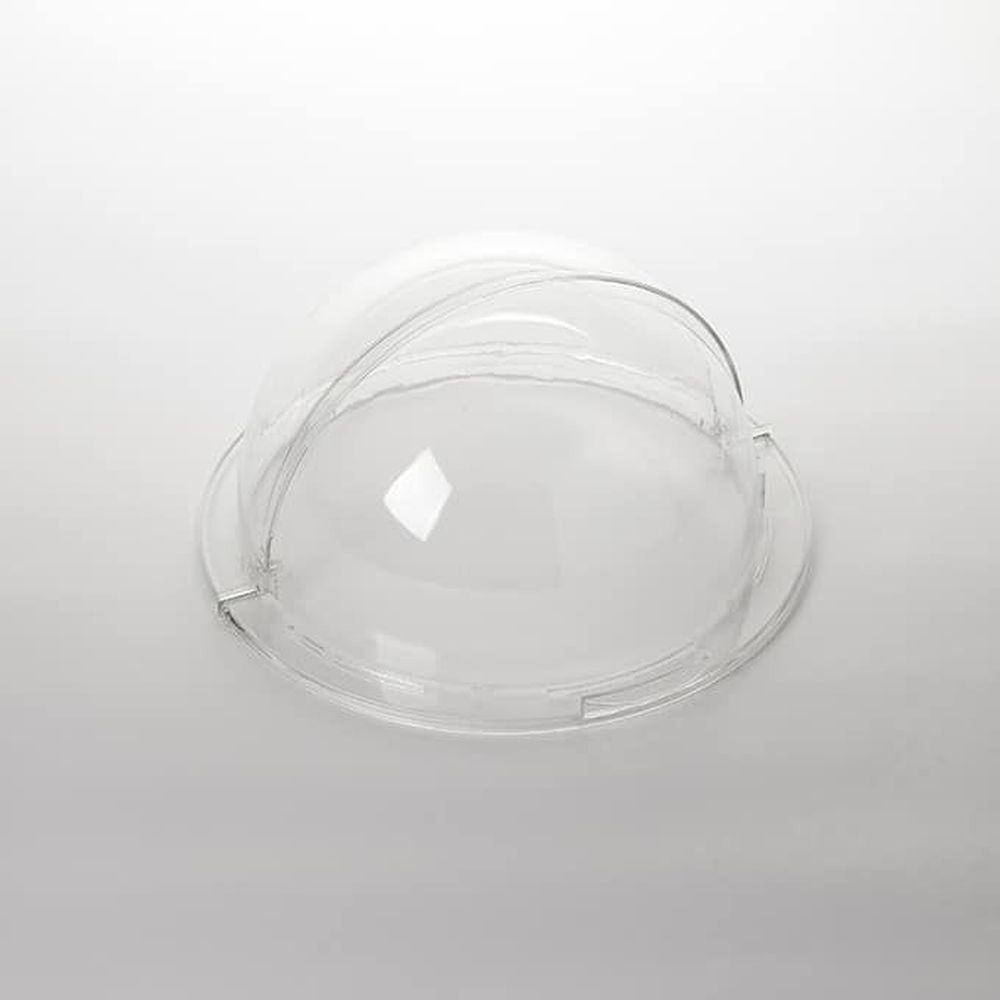 American Metalcraft Clear Polycarbonate Round Roll Top Cover Only, 14 1/2 Inch Dia. X 7 1/2 Inch Height -- 5 Per Case
