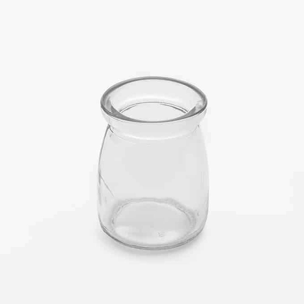 American Metalcraft Clear Glass Round Jar, 4 Ounce Capacity -- 72 Per Case