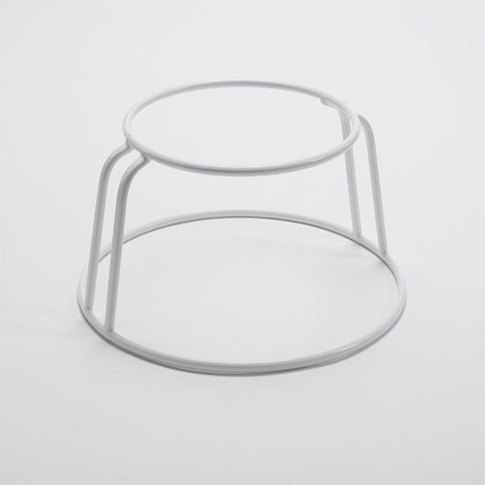 American Metalcraft White Iron Rubberized Round Seafood Stand, 8-3/4 Inch Dia. -- 8 Per Case