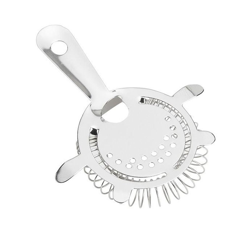 American Metalcraft Silver Stainless Steel Four Prong Bar Strainer, 5-3/4 Inch Length -- 144 Per Case