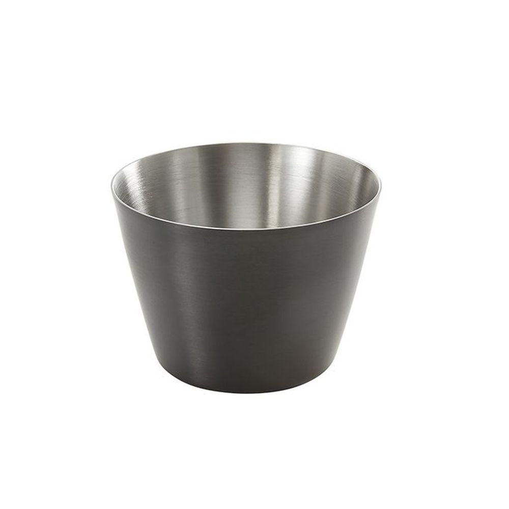 American Metalcraft Black Stainless Steel Satin Finish Round Sauce Cup, 2-1/2 Ounce Capacity -- 144 Per Case