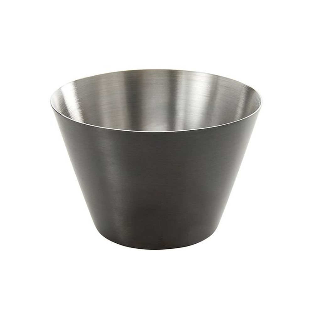 American Metalcraft Black Stainless Steel Satin Finish Round Sauce Cup, 4 Ounce Capacity -- 144 Per Case