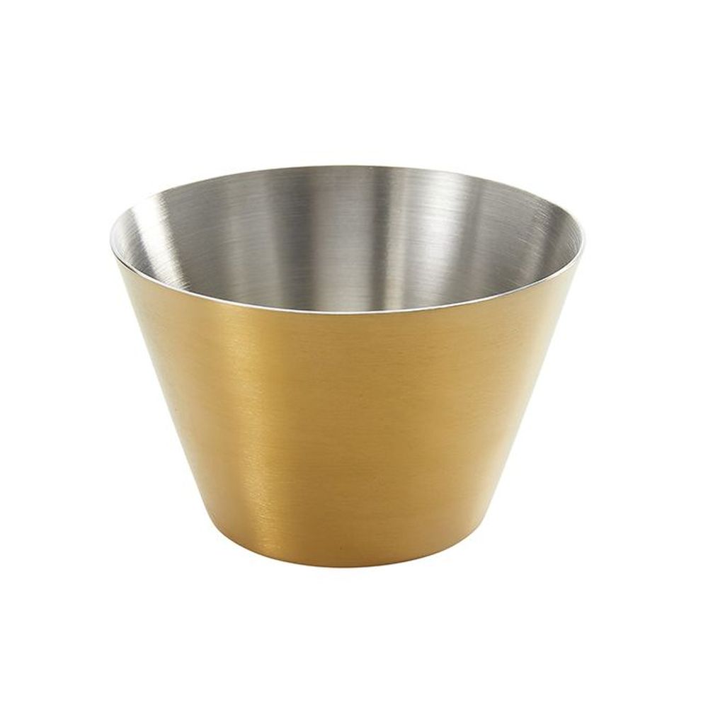 American Metalcraft Gold Stainless Steel Satin Finish Round Sauce Cup, 4 Ounce Capacity -- 144 Per Case