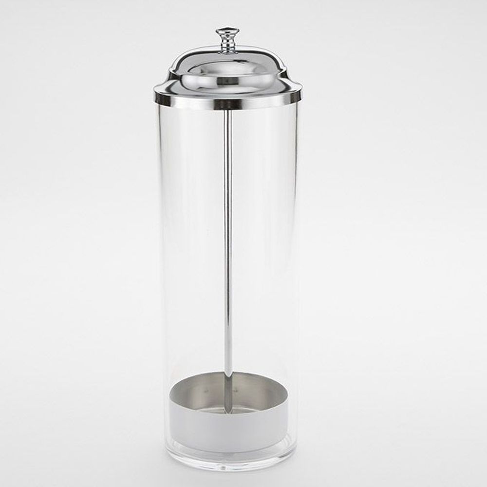 American Metalcraft Acrystex Straw Dispenser, 3-1/2 Inch Dia. X 10-3/4 Inch Height -- 12 Per Case