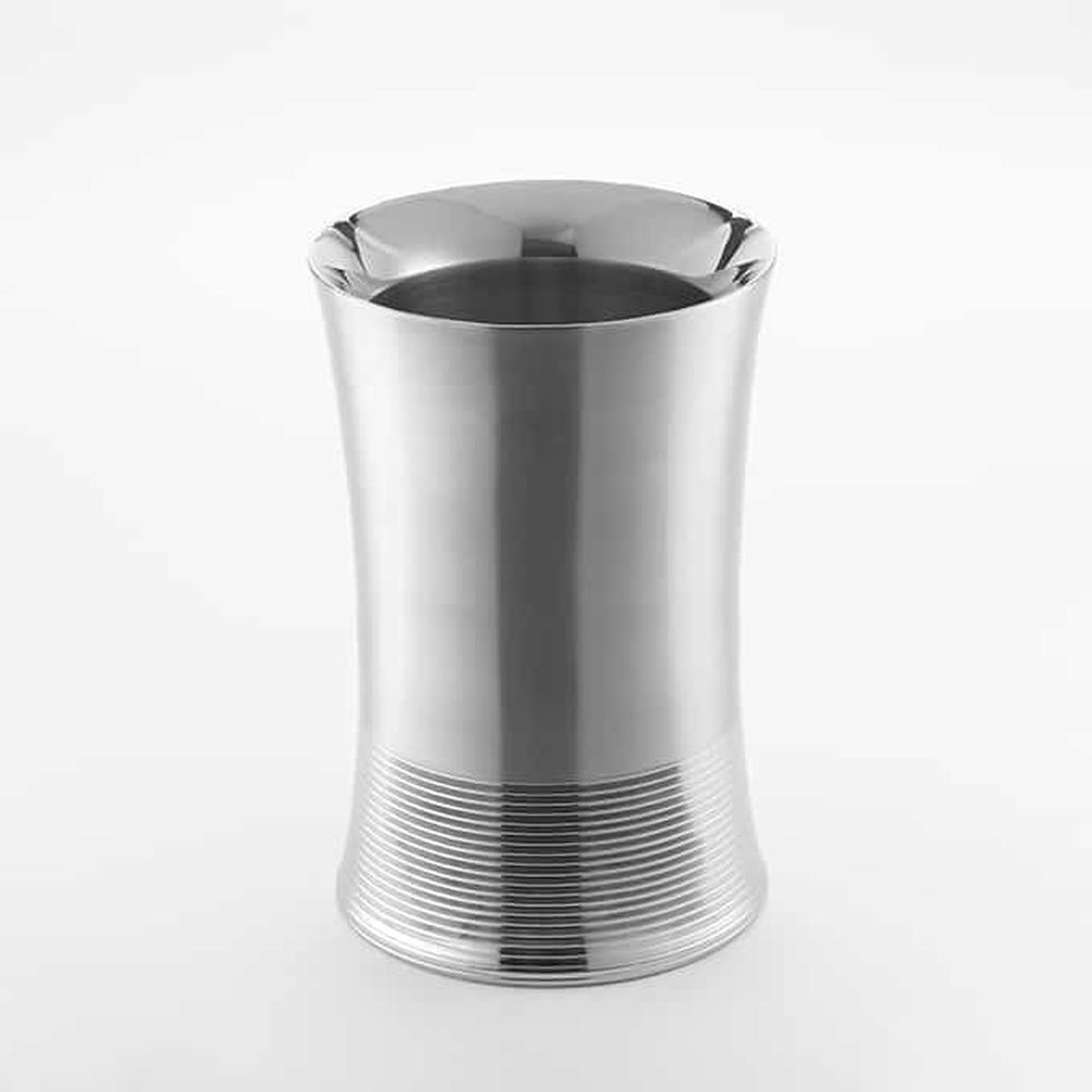 American Metalcraft Silver Stainless Steel Double Wall Wine Cooler, 5-1/2 Inch Dia. X 8-1/4 Inch Height -- 12 Per Case