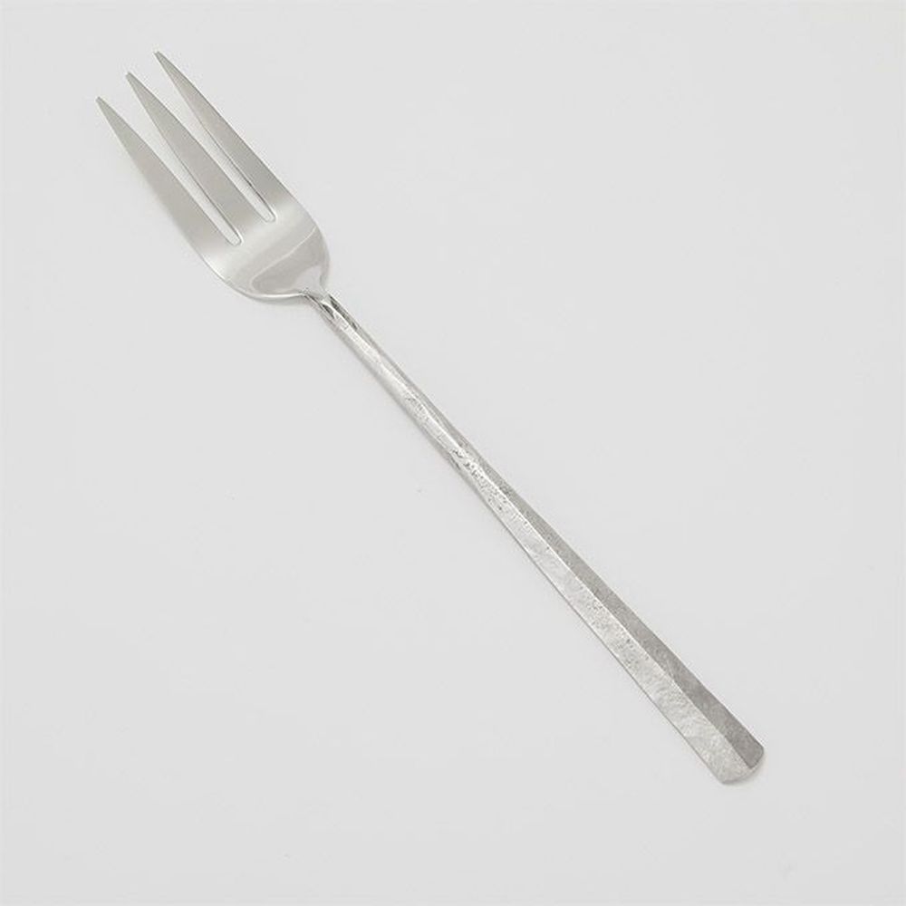 American Metalcraft Amano Collection Silver Stainless Steel Cold Meat Fork With Hand Forged Handle, 1-3/8 Inch Width X 12 Inch Length -- 72 Per Case