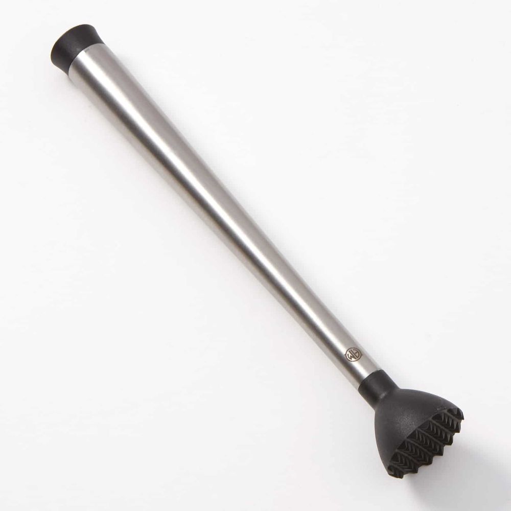 American Metalcraft Stainless Steel Cocktail Muddler, 9-1/8 X 1-3/8 X 1-3/8 Inch -- 144 Per Case