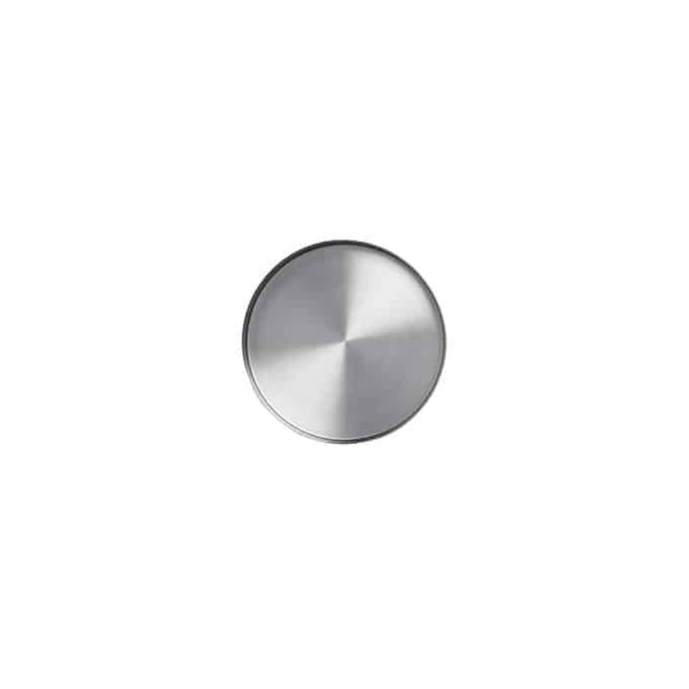 American Metalcraft Unity Collection Silver Satin-finish Stainless Steel Plate, 4 Inch Dia. X 1/2 Inch Height -- 16 Per Case
