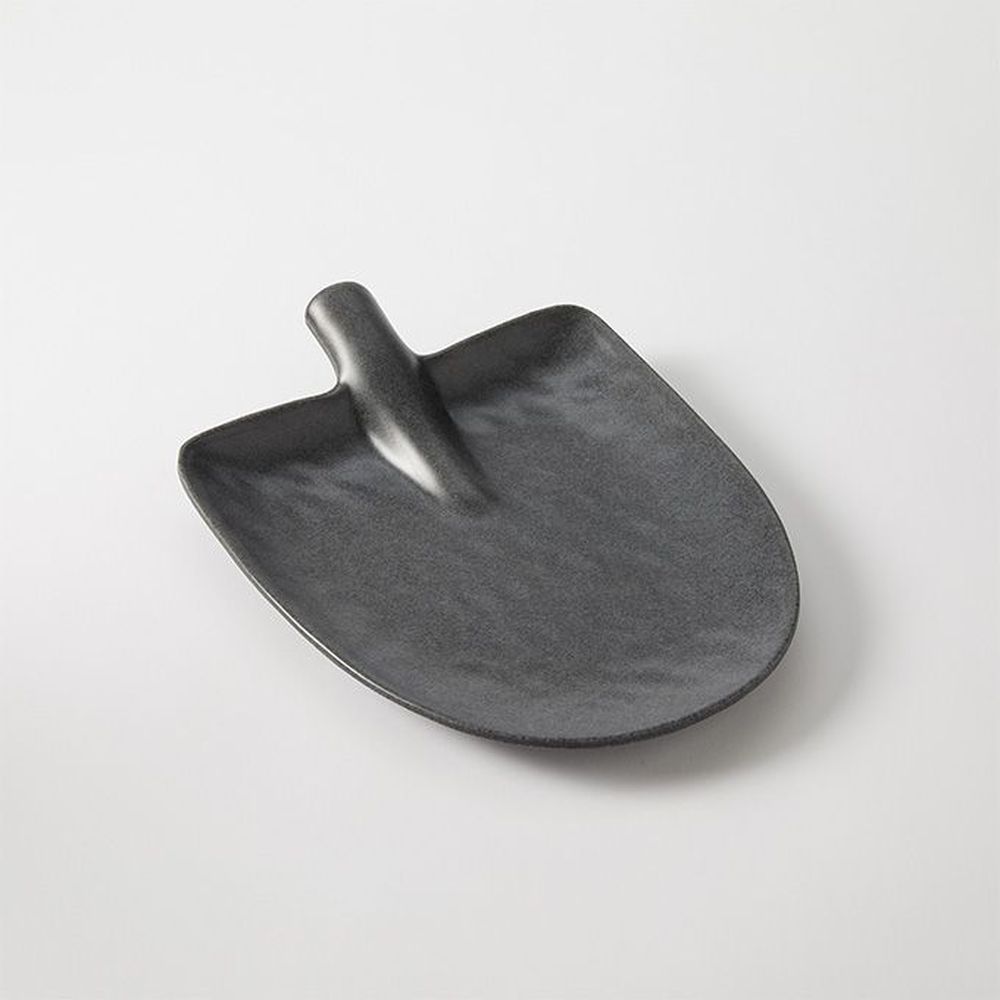 American Metalcraft Midnight Melamine Shovel Platter, 10-1/2 X 7-3/4 X 2 Inch -- 24 Per Case