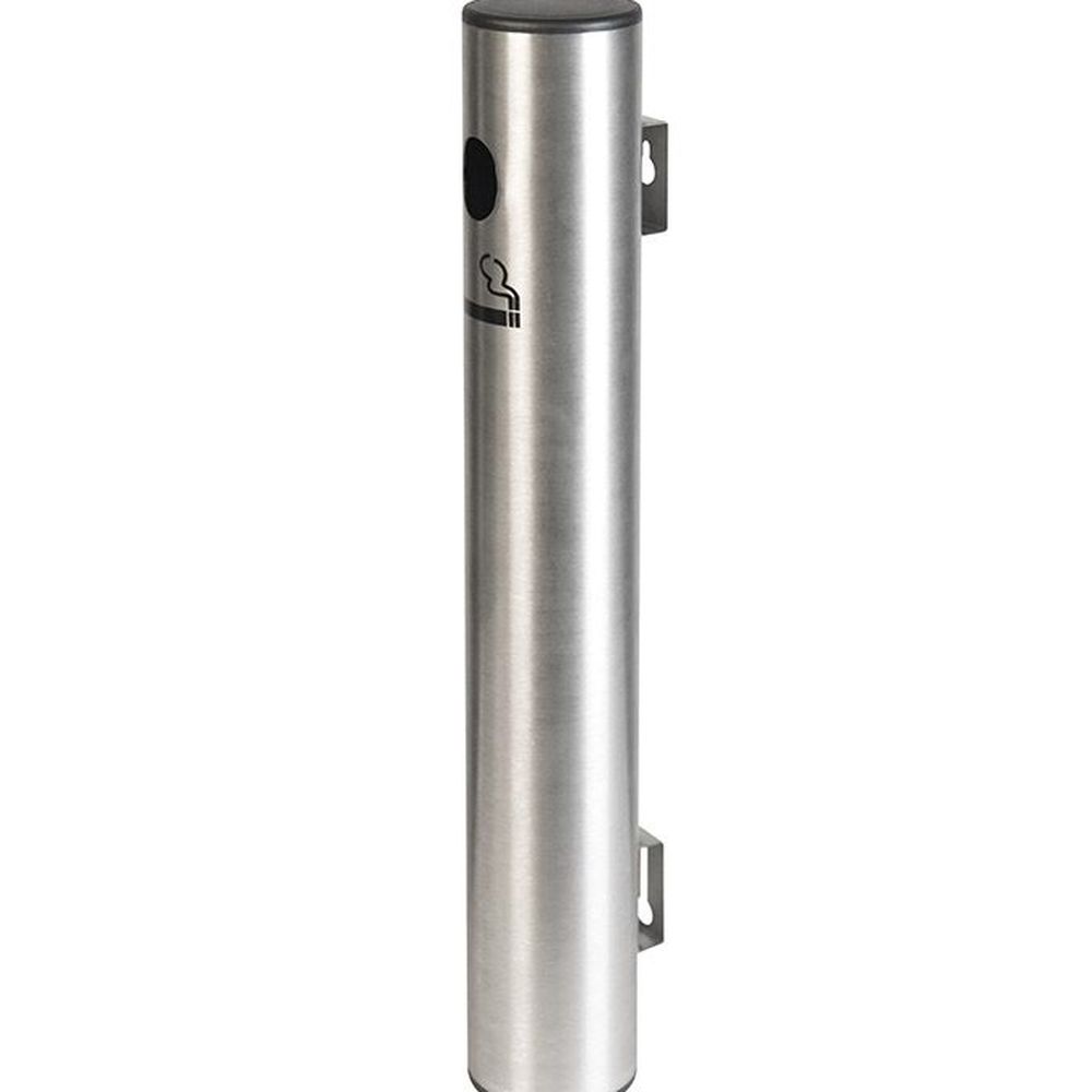 American Metalcraft Silver Brushed Stainless Steel Wall Mounted Smoker Pole, 2-1/2 Inch Dia. X 22 Inch Height -- 6 Per Case