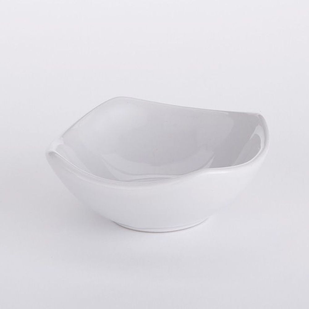 American Metalcraft White Ceramic Squound Sauce Cup, 3 Ounce Capacity -- 96 Per Case