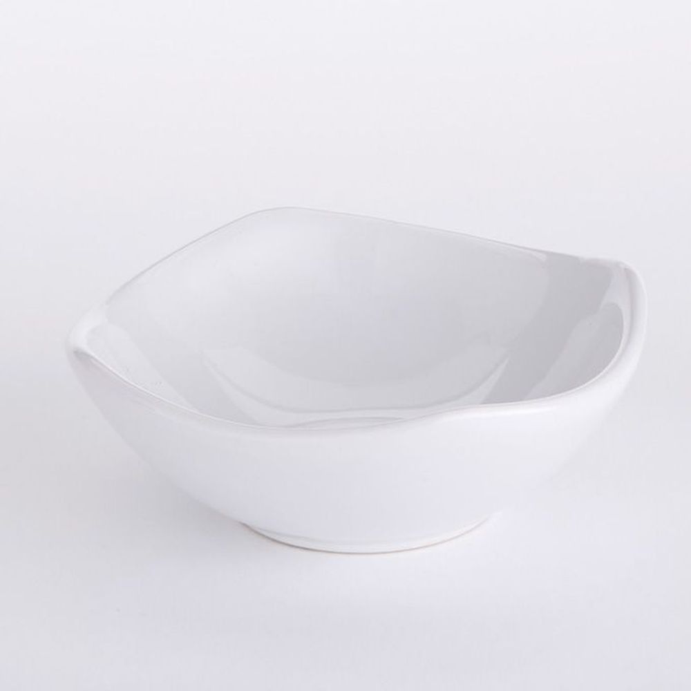 American Metalcraft White Ceramic Squound Sauce Cup, 4 Ounce Capacity -- 72 Per Case